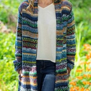 Handmade Indonesian Knit Cardigan! NO FLAWS! Boutique bought and worn ONCE!!!!